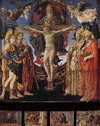 Fra Filippo Lippi, THe Trinity and Four Saints